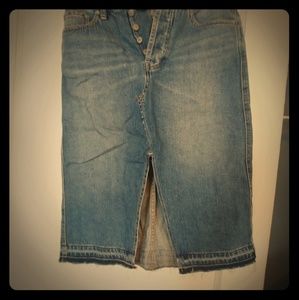 Jean skirt